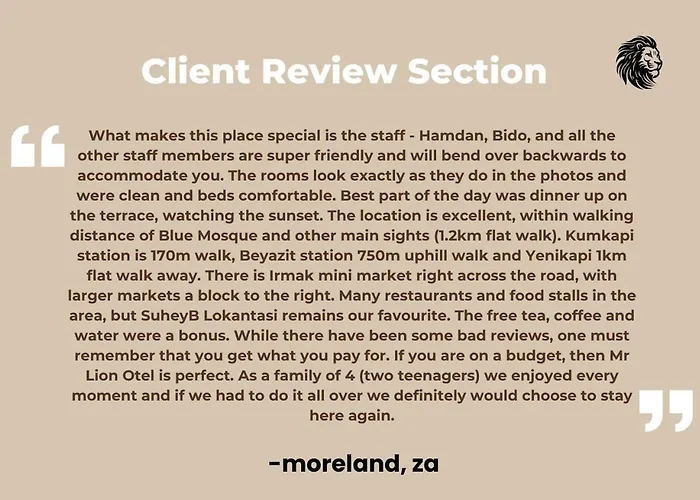 Mr Lion Kumkapi Hotel